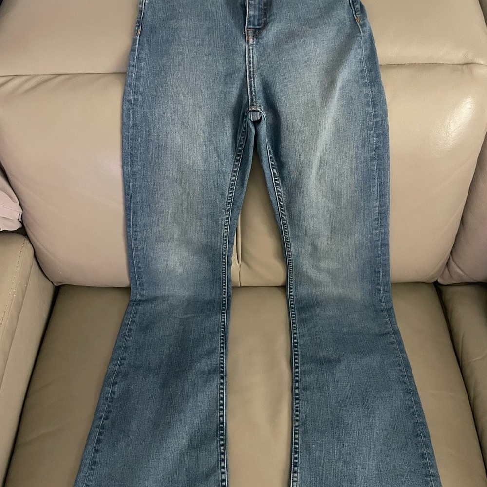 H&M Light Blue Flare Jeans